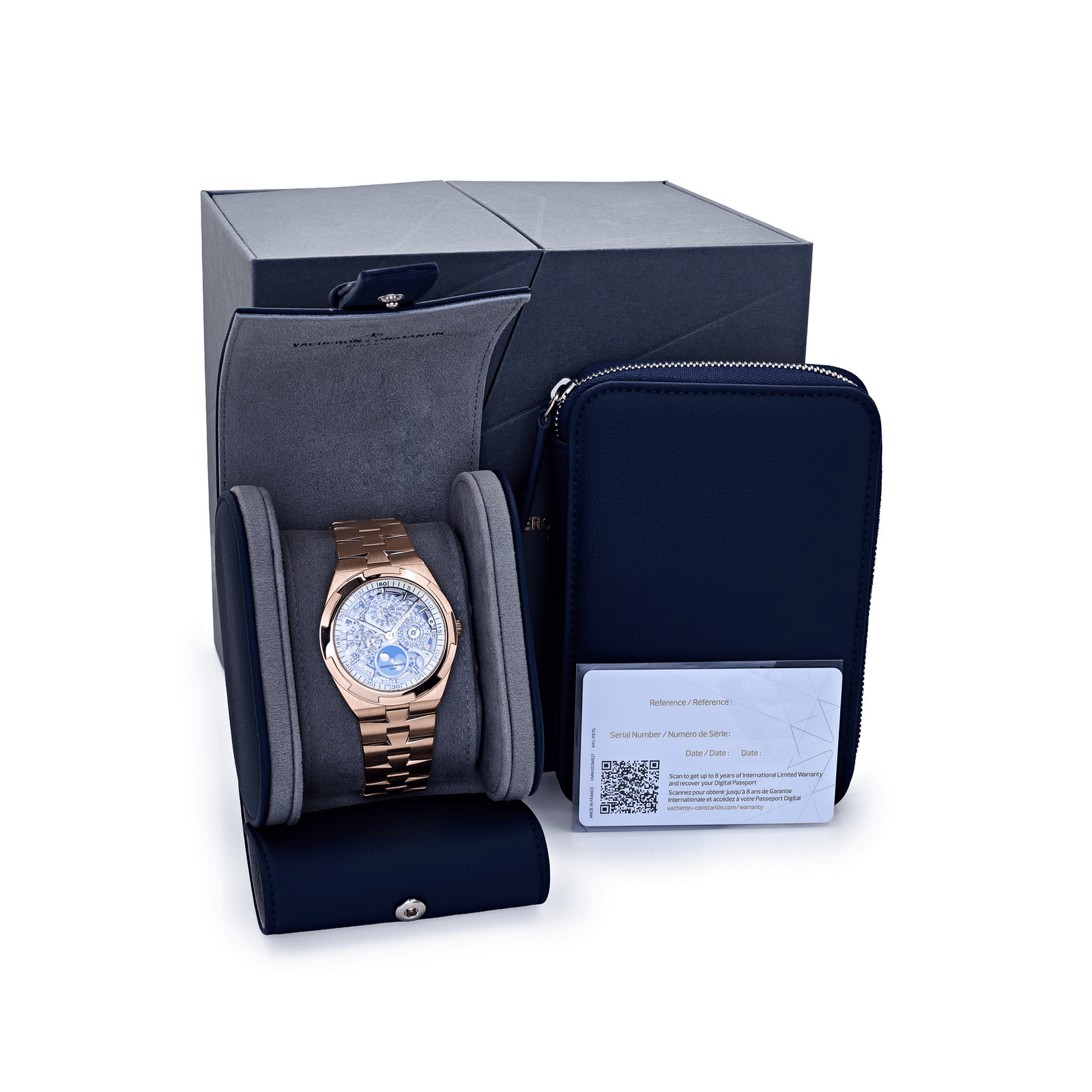 Vacheron Constantin Overseas 4300V/120R-B547 Perpetual Calendar Ultra-Thin Skeleton Rose Gold - Image 5