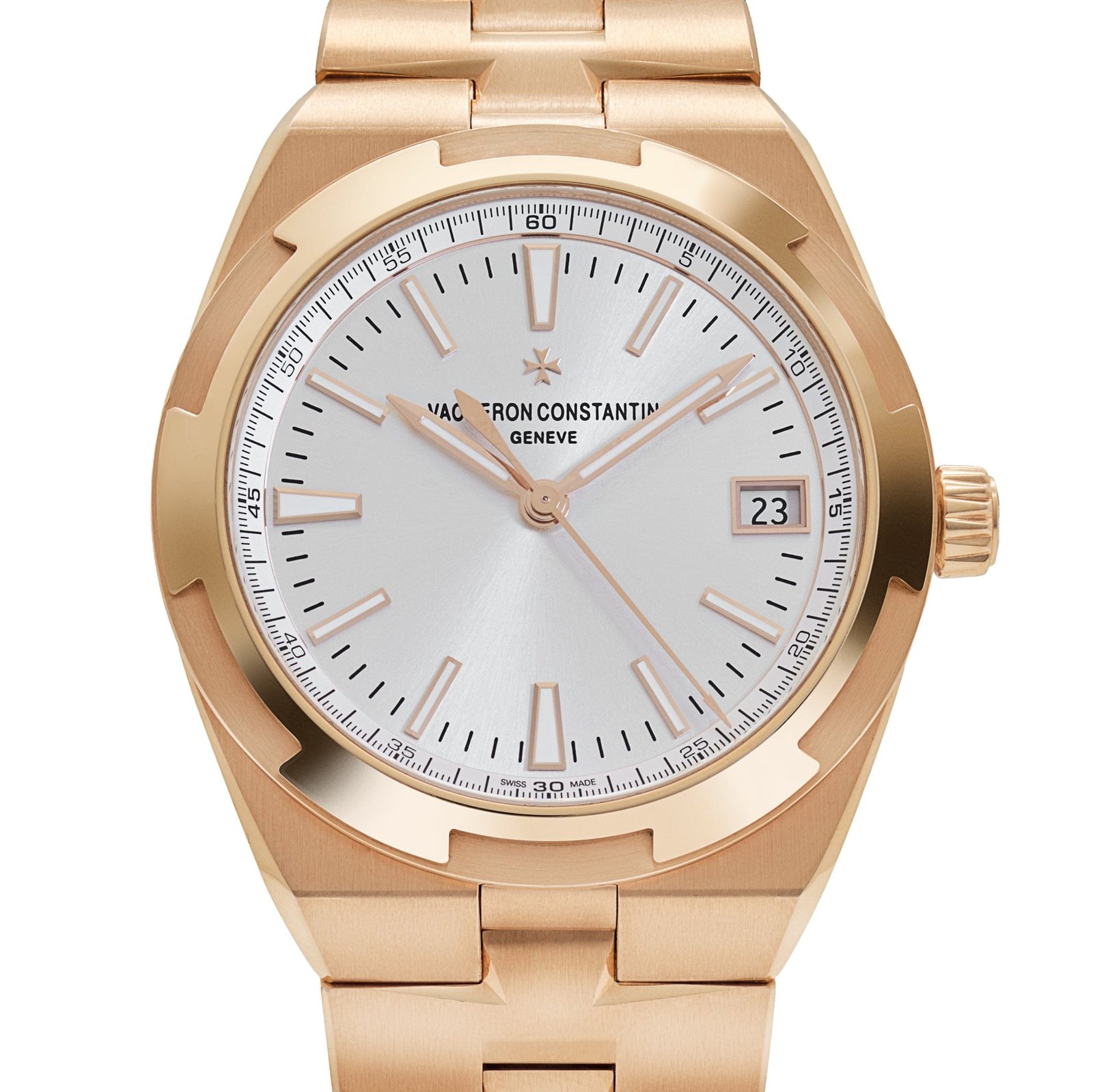 Vacheron Constantin Overseas 4500V/000R-B127 Rose Gold Silver Dial (2022) - Image 4
