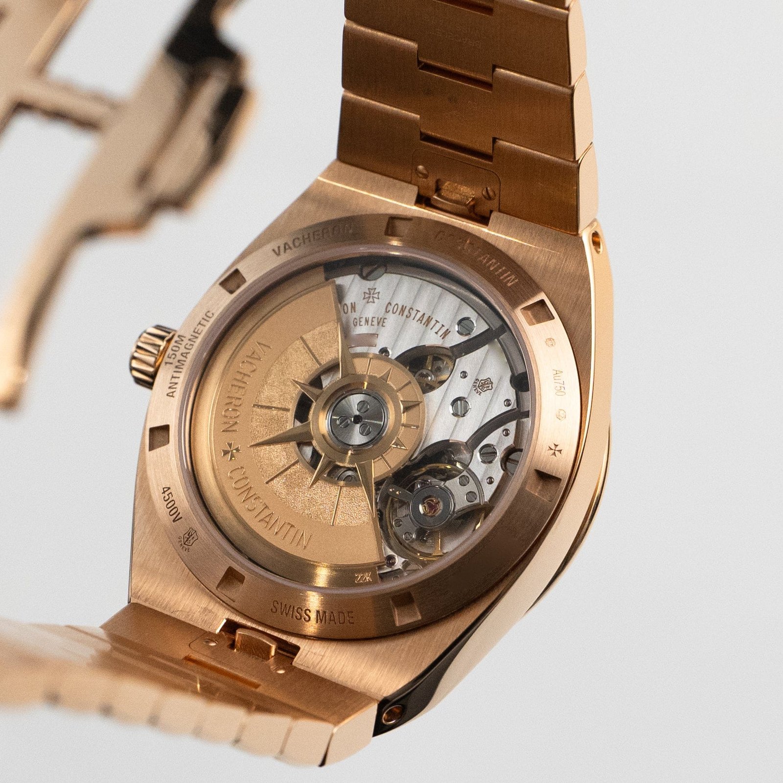 Vacheron Constantin Overseas 4500V/000R-B127 Rose Gold Silver Dial (2022) - Image 12