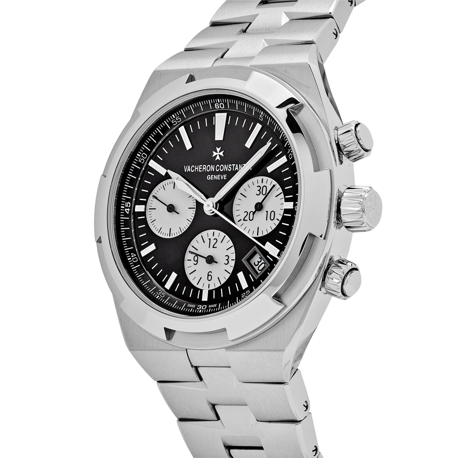 Vacheron Constantin Overseas Chronograph 5500V/110A-B481 Stainless Steel Black Dial - Image 3