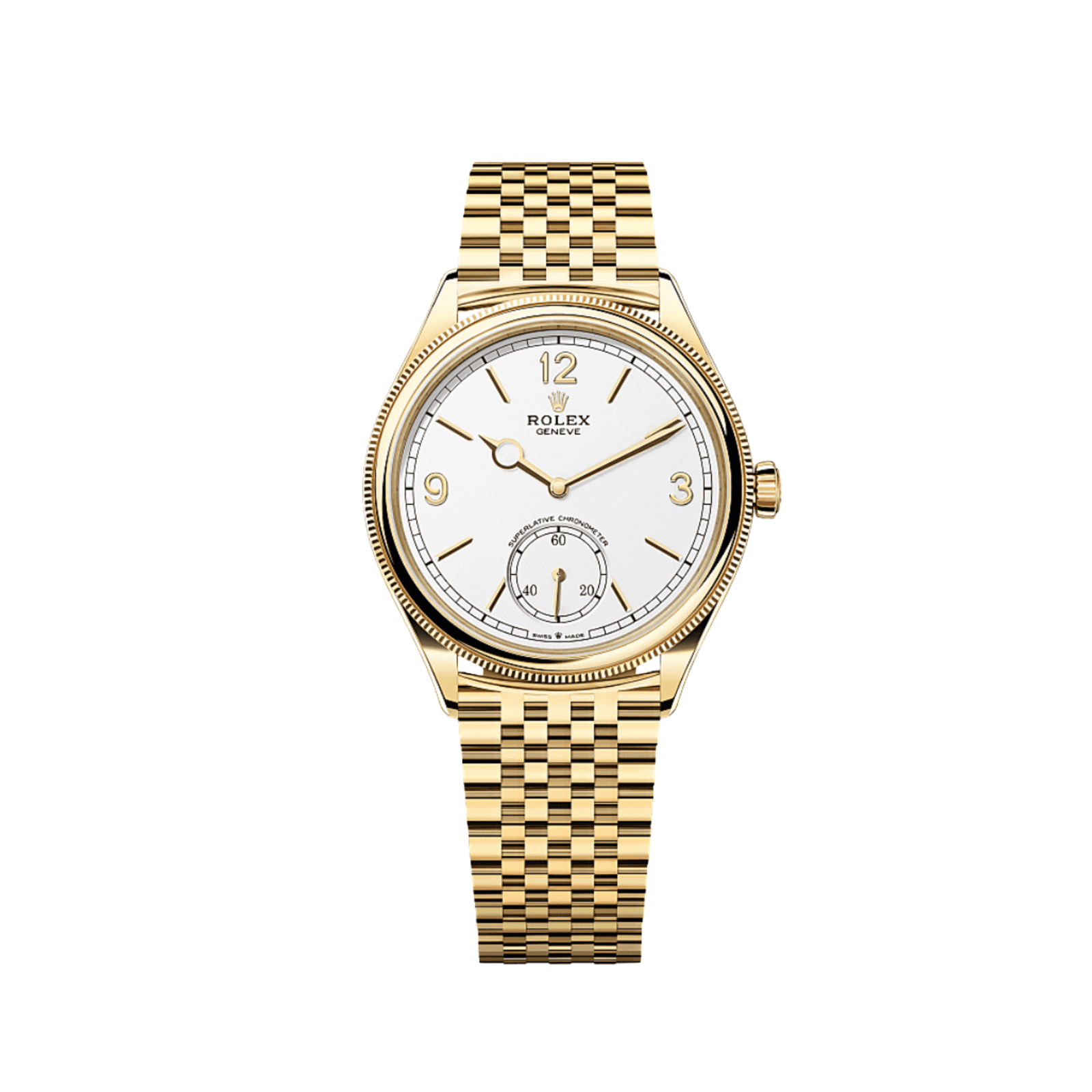 Rolex Perpetual 1908 52508 Yellow Gold White Dial (2025)