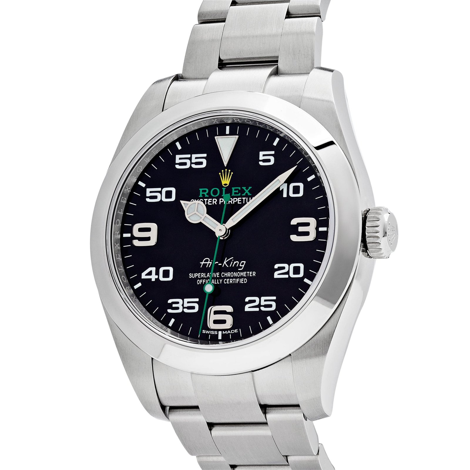 Rolex Air-King 116900 Stainless Steel Black Dial - Image 3