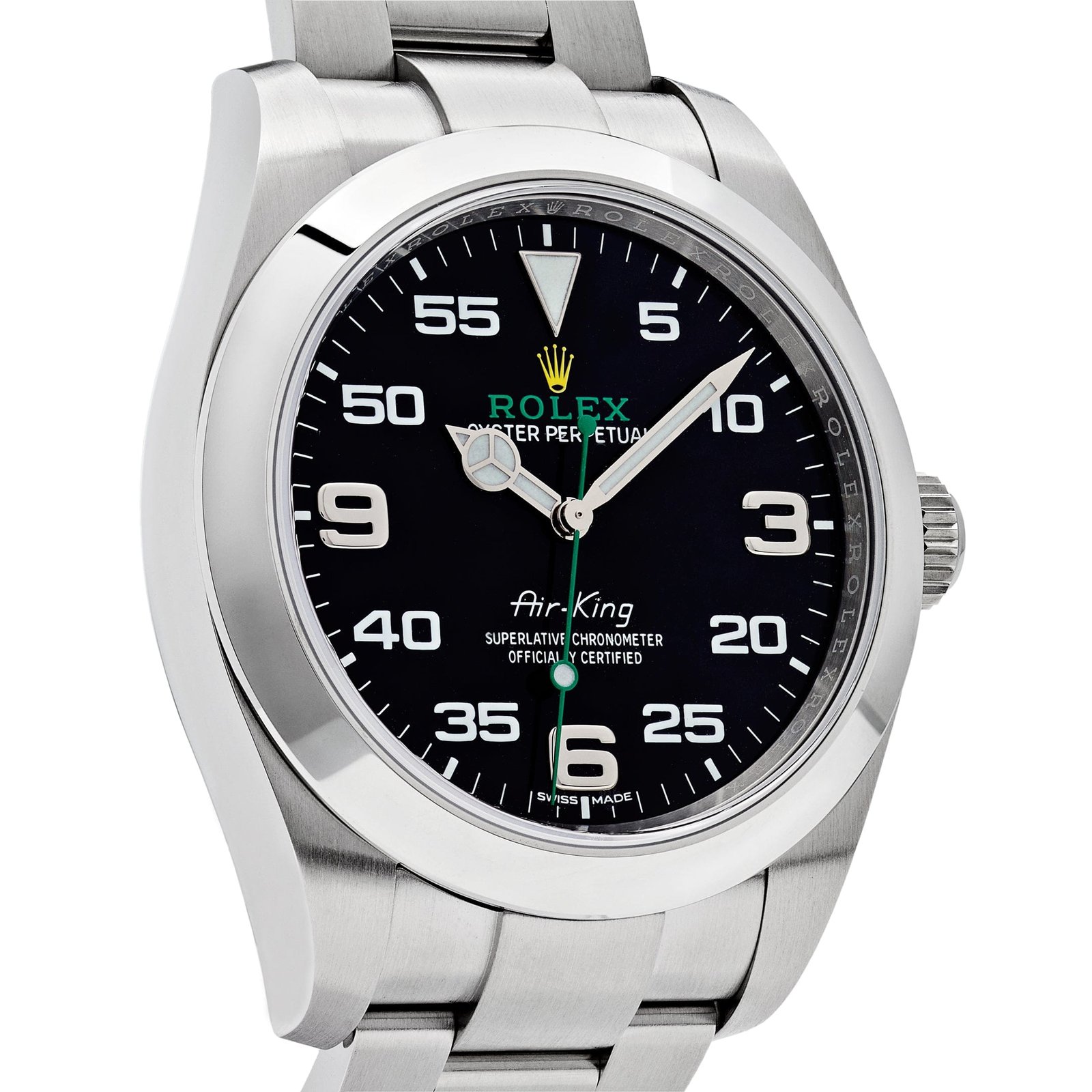 Rolex Air-King 116900 Stainless Steel Black Dial - Image 4