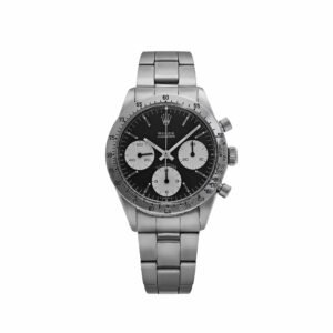 Rolex Daytona 6262 'Blue' Stainless Steel Black 'Reverse Panda' Dial (1970)