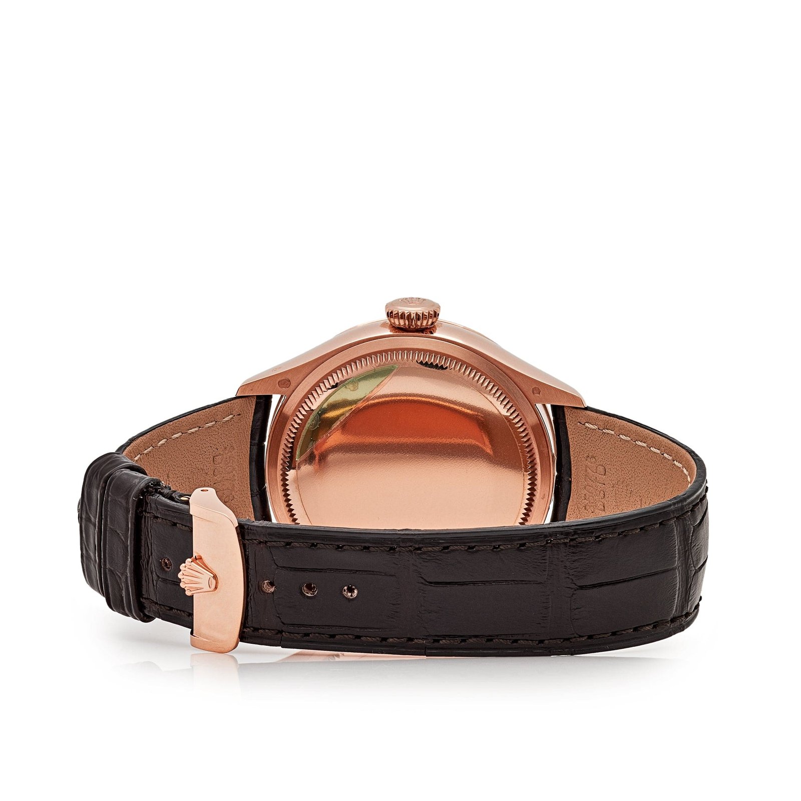 Rolex Cellini 50535 Rose Gold White Dial Moon Phase - Image 5