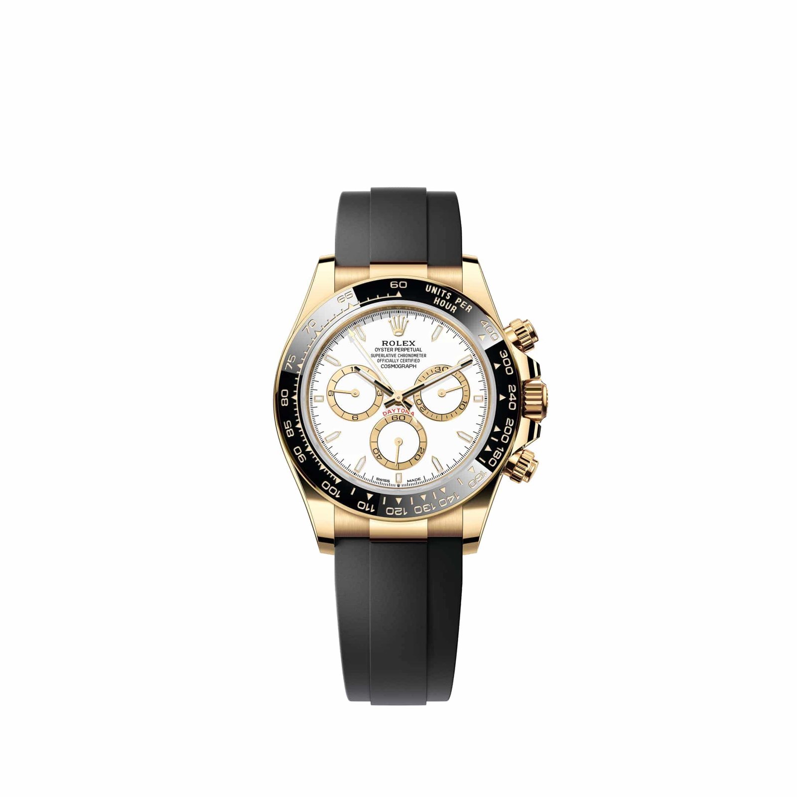 Rolex Daytona 126518LN Yellow Gold White Dial Oysterflex (2026)