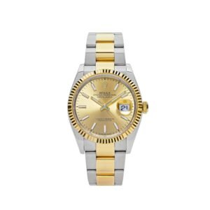 Rolex Datejust 36 126233 Yellow Gold Stainless Steel Champagne Dial Fluted Oyster