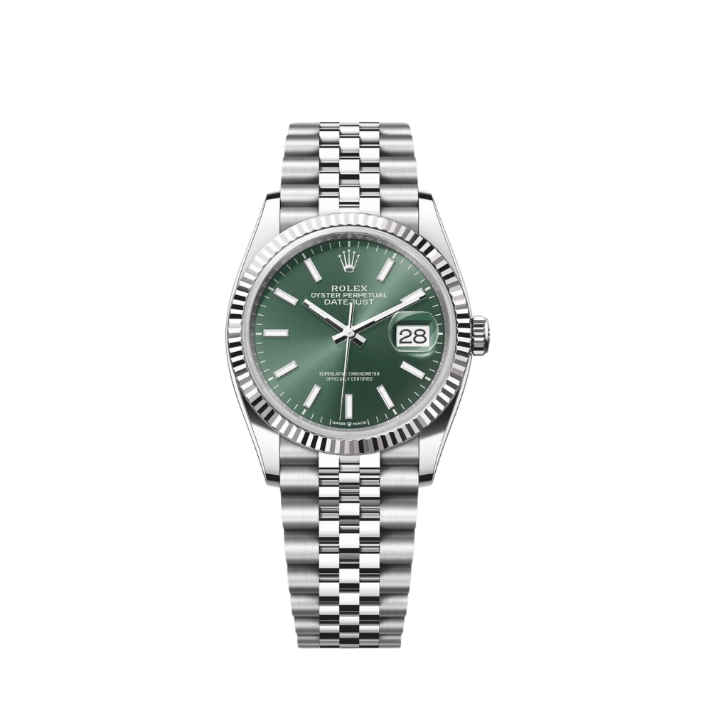 Rolex Datejust36 126234 Stainless Steel Mint Green Dial Jubilee (2026)