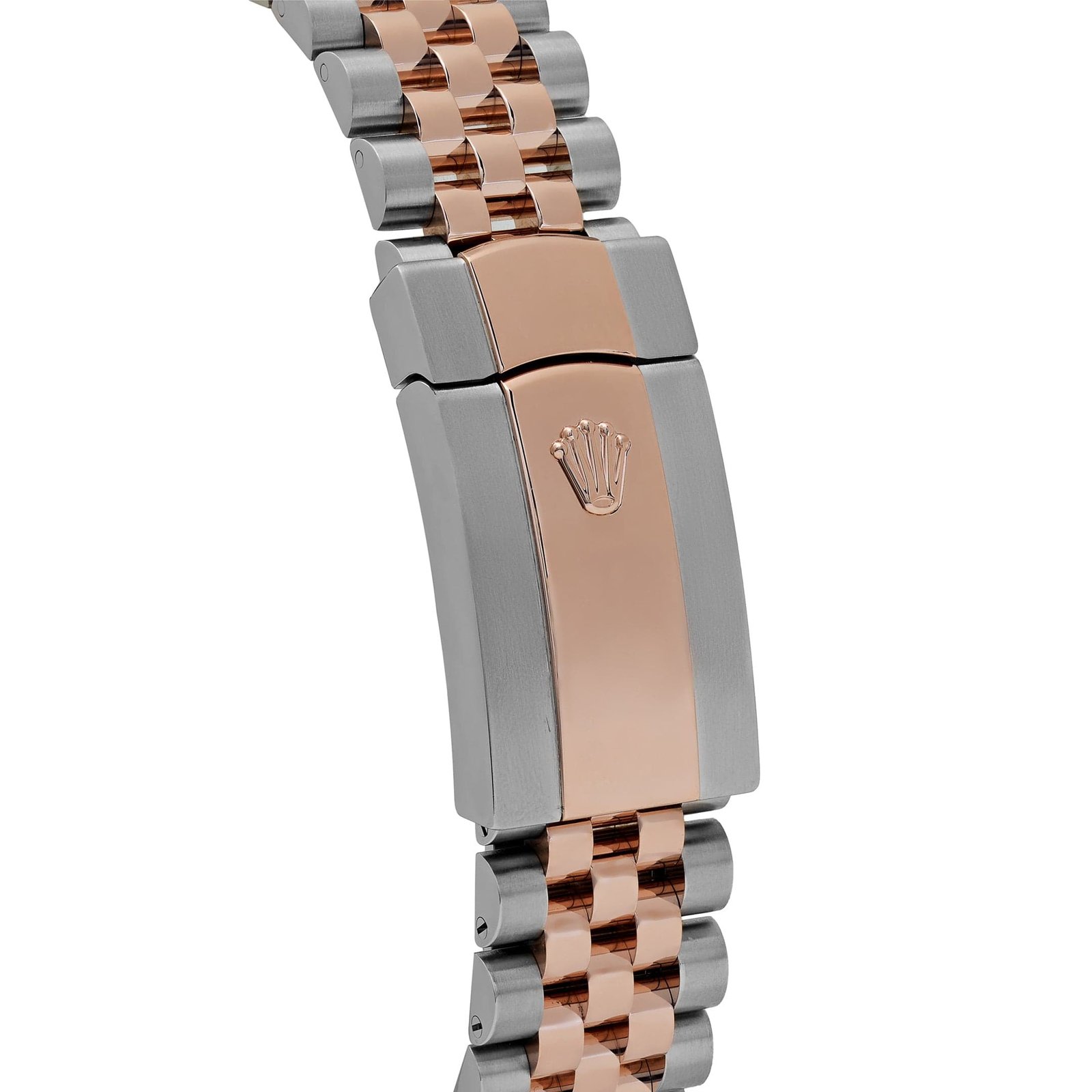 Rolex Datejust 126281RBR Rose Gold Stainless Steel Slate Diamond Dial Diamond Bezel Jubilee (2025) - Image 8