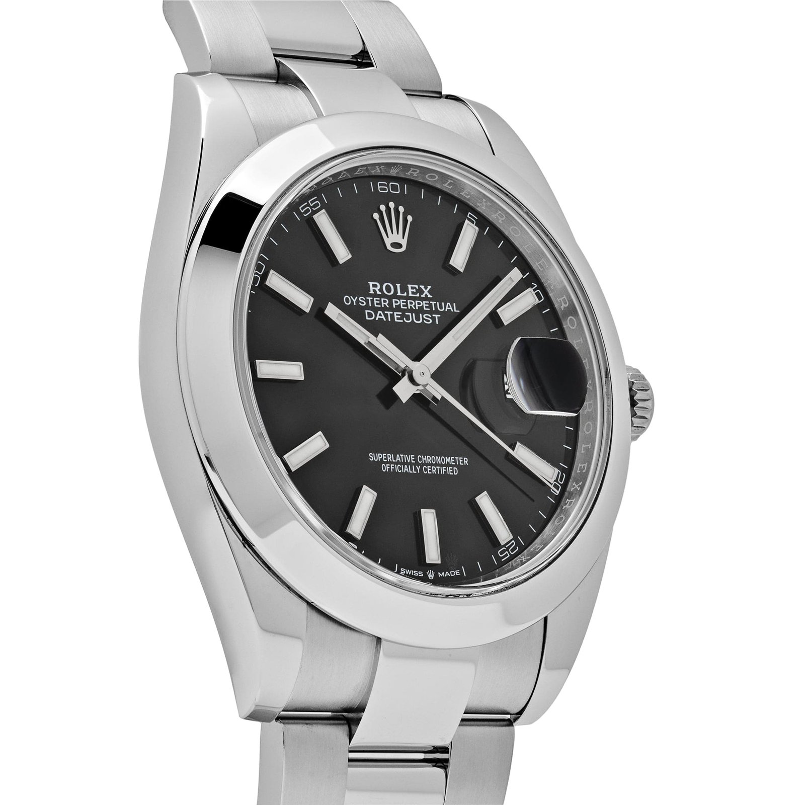 Rolex Datejust 41 126300 Stainless Steel Black Dial Oyster - Image 3