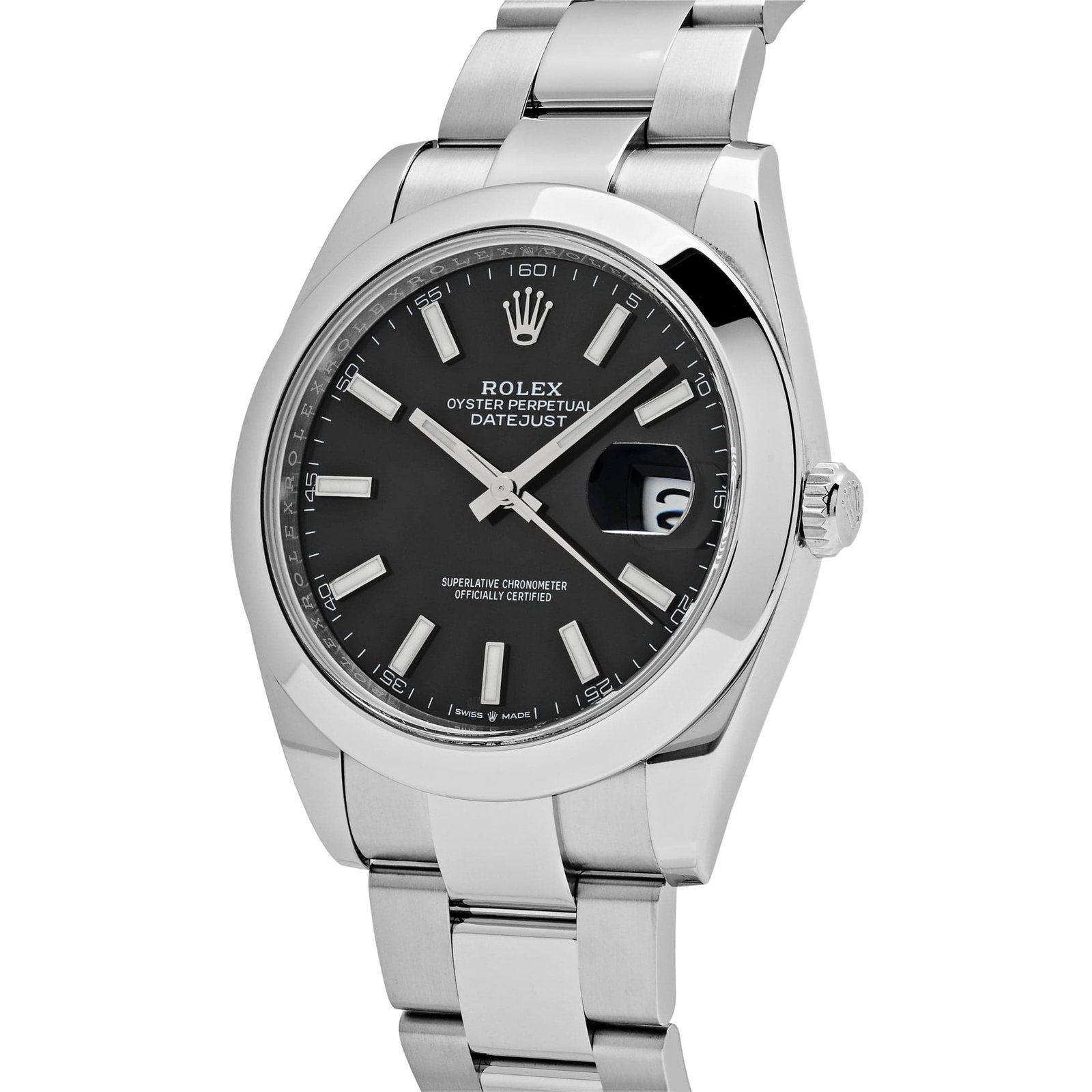 Rolex Datejust 41 126300 Stainless Steel Black Dial Oyster - Image 5