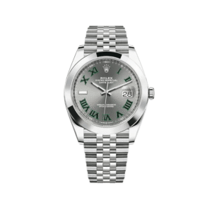 Rolex Datejust 41 126300 'Wimbledon' Stainless Steel Slate Dial Jubilee (2023)