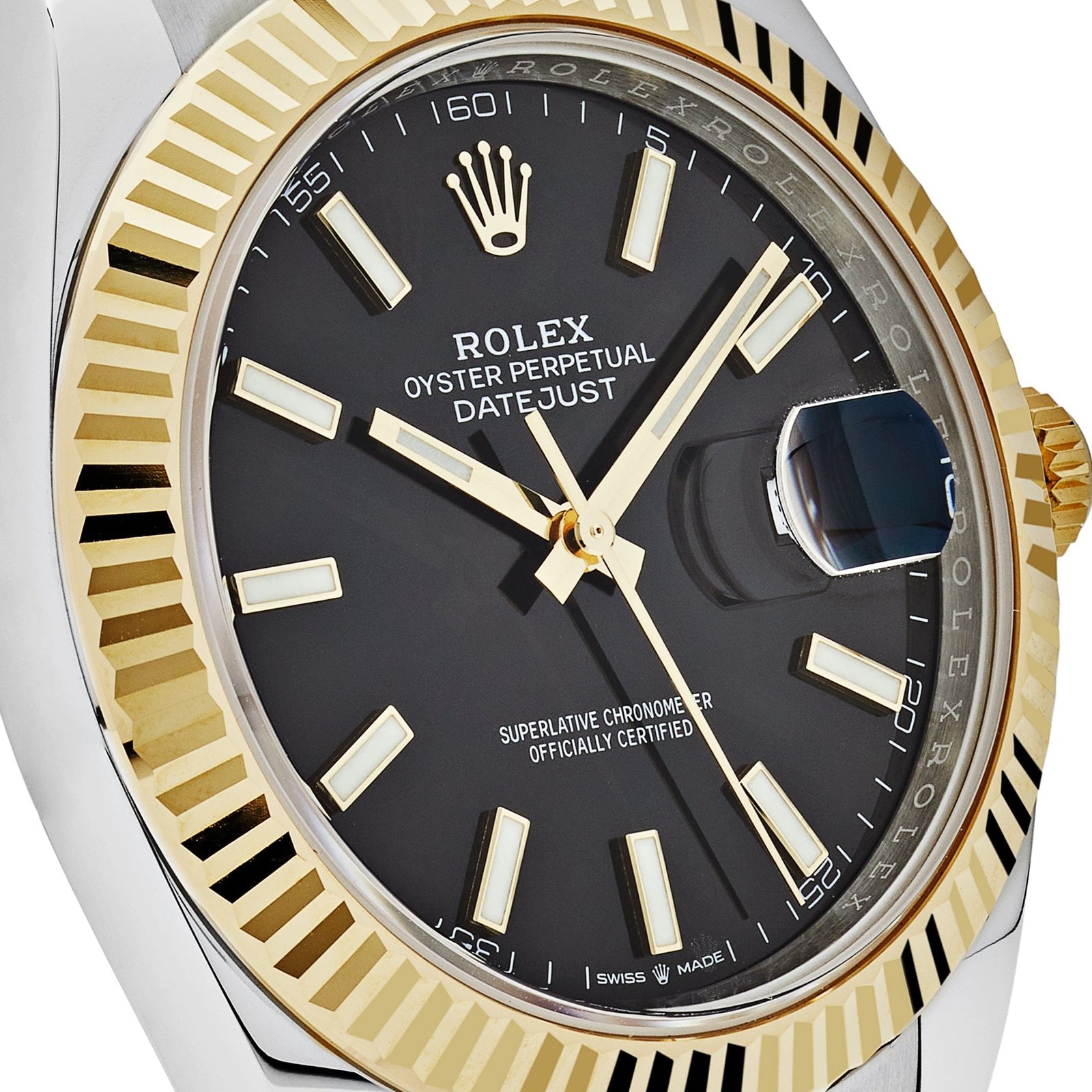Rolex Datejust 41 126333 Yellow Gold Stainless Steel Black Dial Oyster (2023) - Image 5