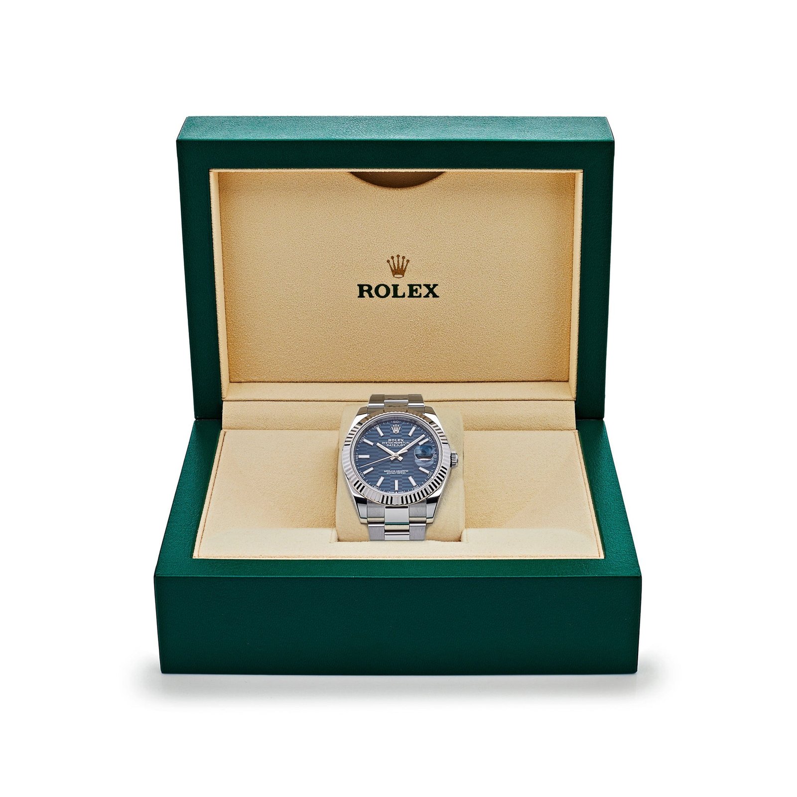 Rolex Datejust 41 126334 Stainless Steel Fluted Motif Blue Dial Oyster (2023) - Image 7