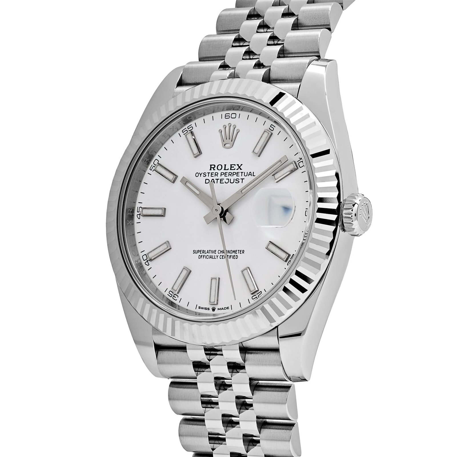 Rolex Datejust 41 126334 Stainless Steel White Dial Jubilee (2025) - Image 3
