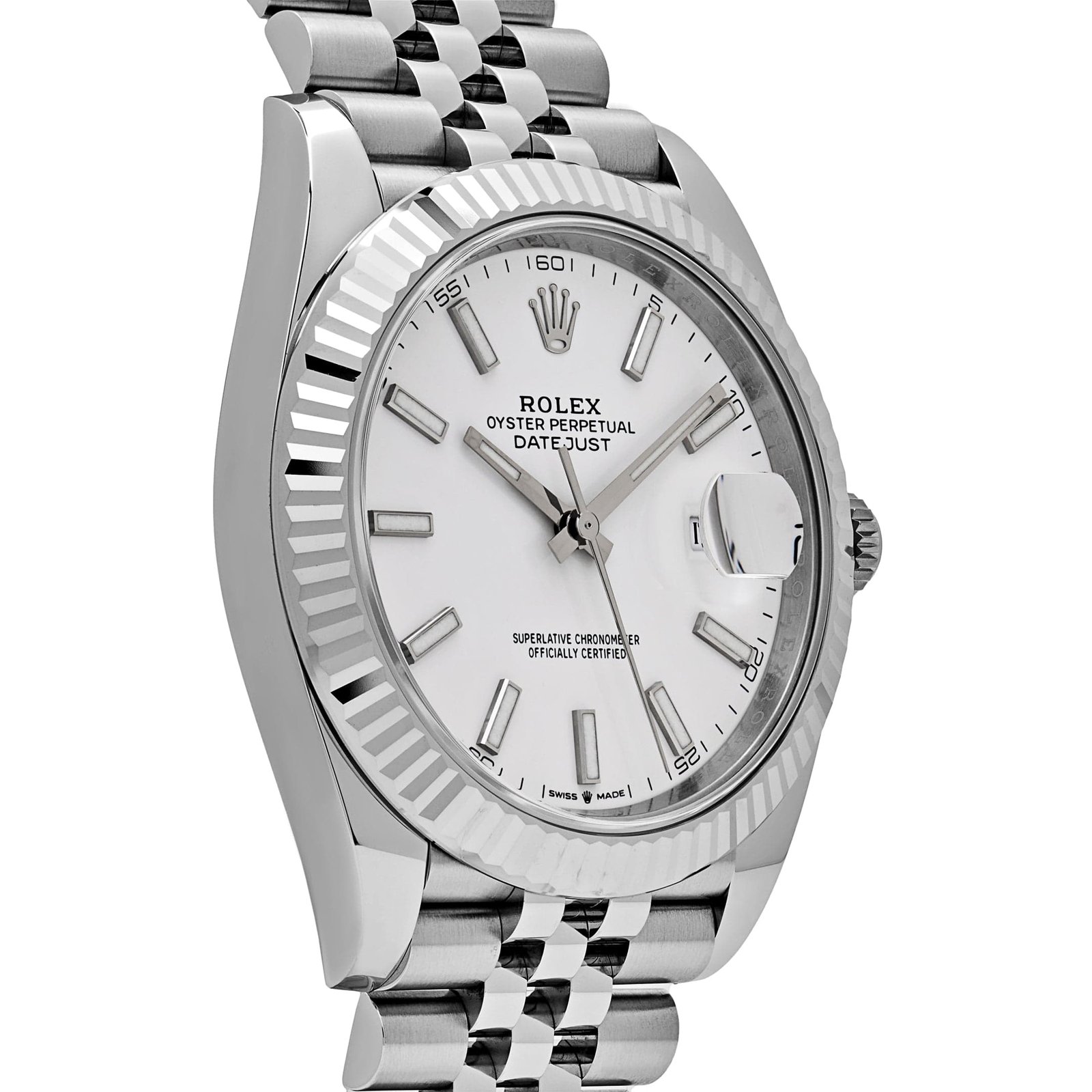 Rolex Datejust 41 126334 Stainless Steel White Dial Jubilee (2025) - Image 4