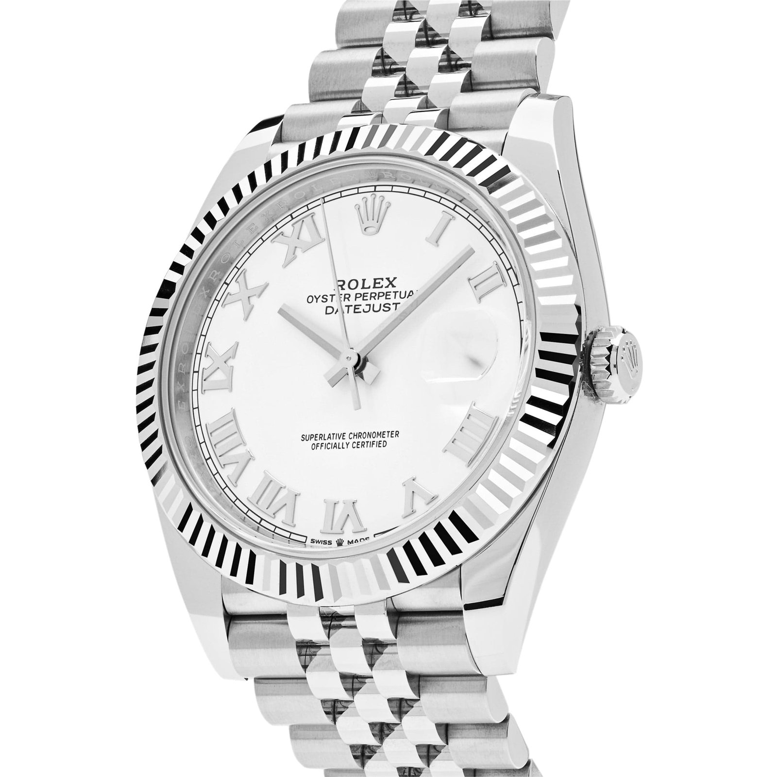 Rolex Datejust 41 126334 Stainless Steel White Roman Numerals Dial Jubilee (2020) - Image 2