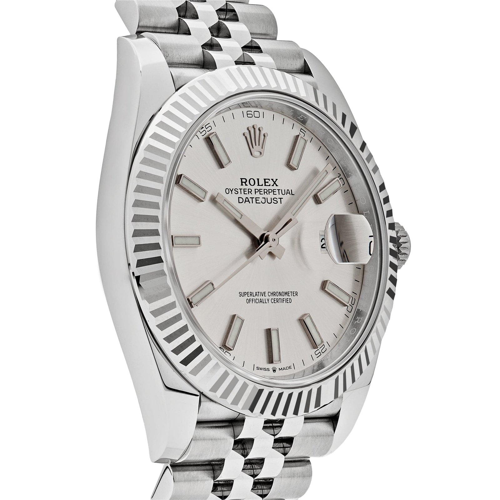 Rolex Datejust 41 126334 Stainless Steel Silver Dial Jubilee - Image 4