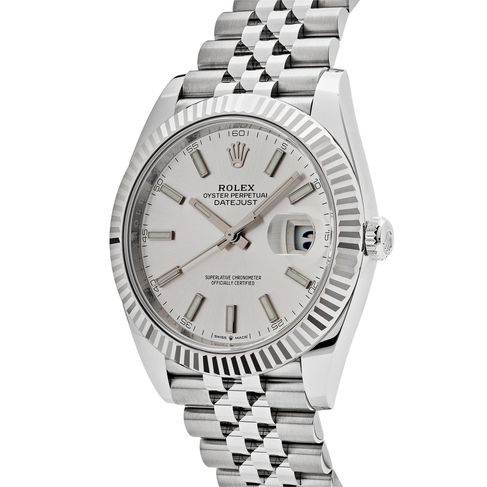 Rolex Datejust 41 126334 Stainless Steel Silver Dial Jubilee - Image 3