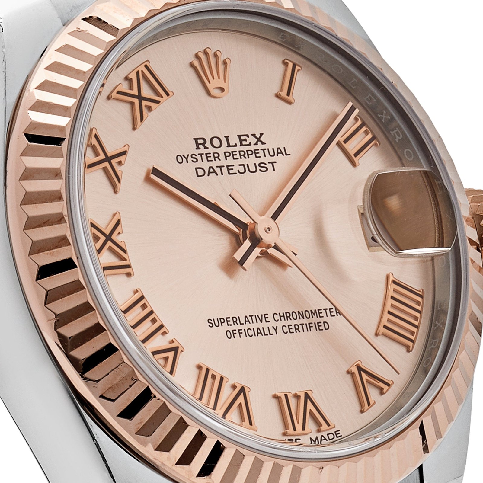 Rolex Datejust 31 178271 'Ladies' Rose Gold Stainless Steel Sundust Dial - Image 5