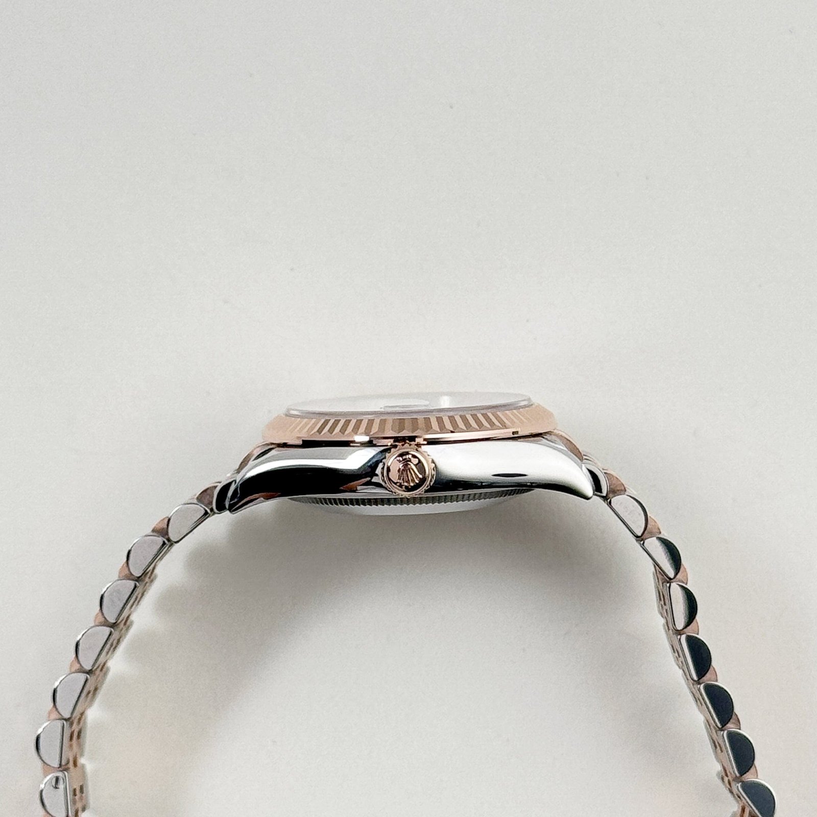 Rolex Datejust 31 278271 'Ladies' Stainless Steel Rose Gold White Roman Numerals Dial (2025) - Image 5