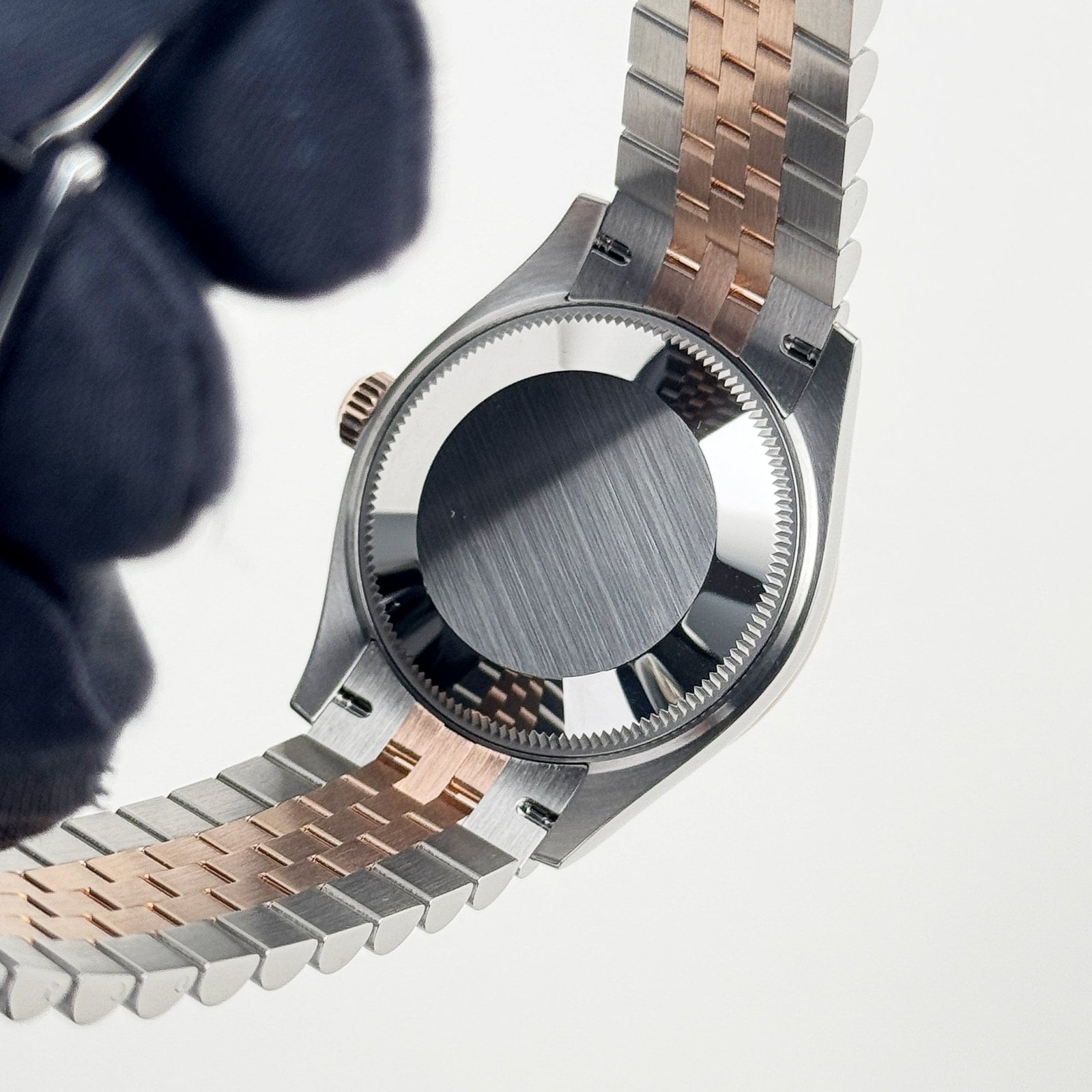 Rolex Datejust 31 278271 'Ladies' Stainless Steel Rose Gold White Roman Numerals Dial (2025) - Image 9