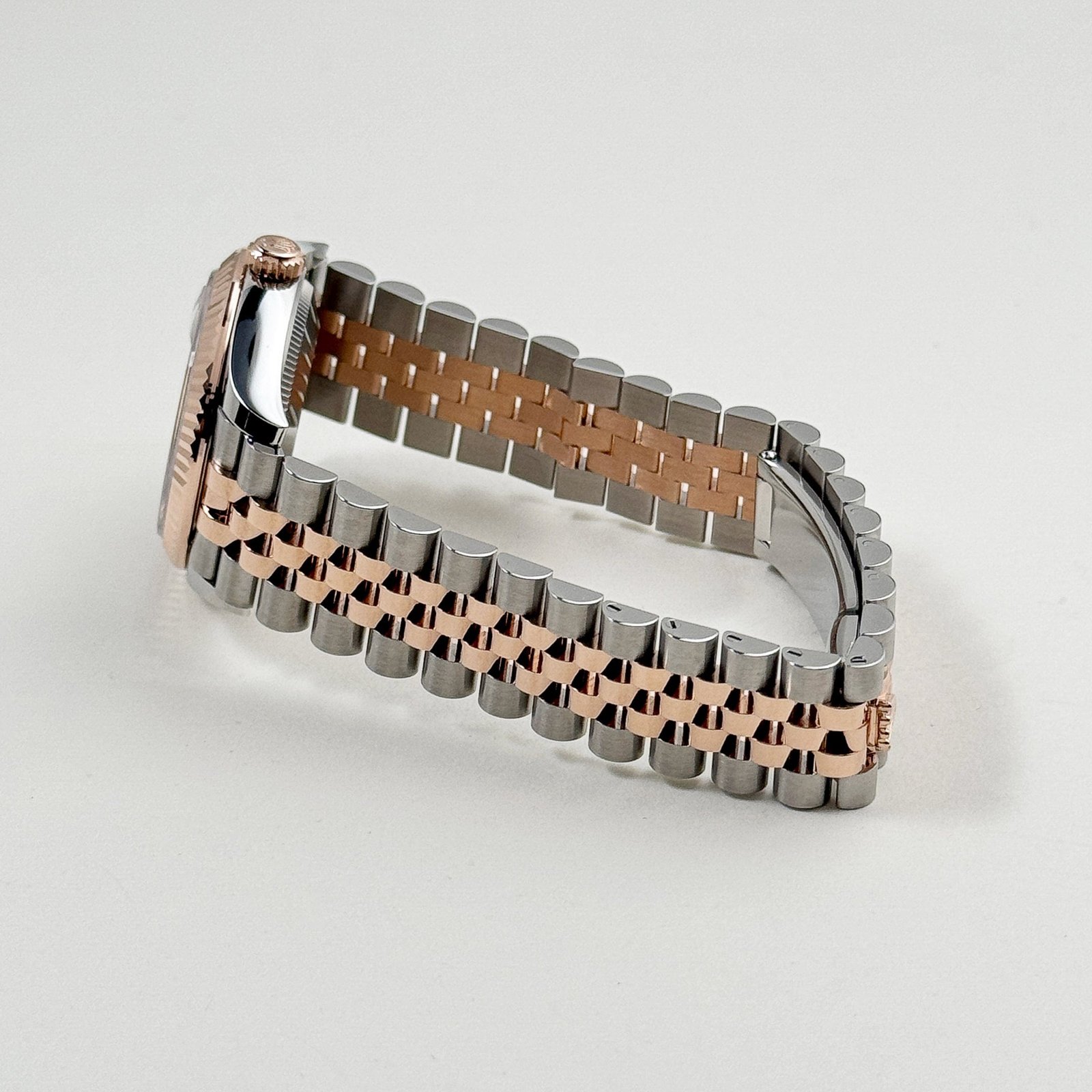 Rolex Datejust 31 278271 'Ladies' Stainless Steel Rose Gold White Roman Numerals Dial (2025) - Image 8