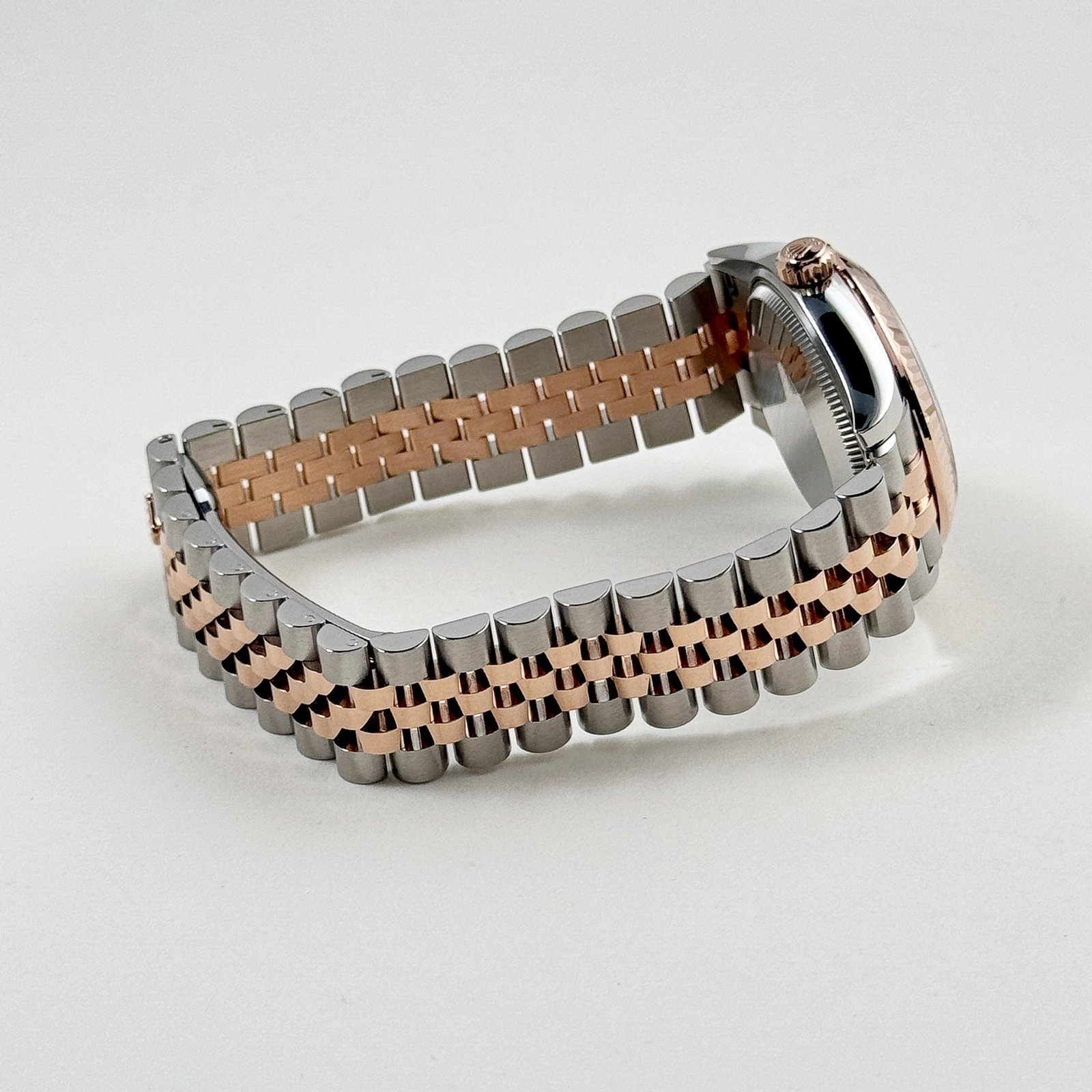 Rolex Datejust 31 278271 'Ladies' Stainless Steel Rose Gold White Roman Numerals Dial (2025) - Image 7