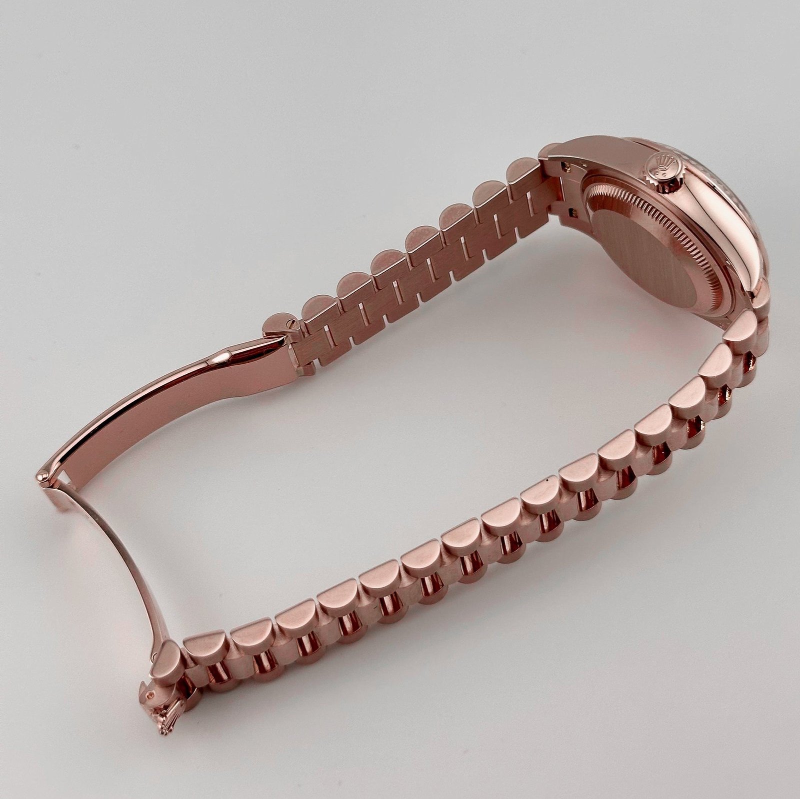 Rolex Datejust 28 279175 'Ladies' Rose Gold Olive Diamond Dial (2025) - Image 8