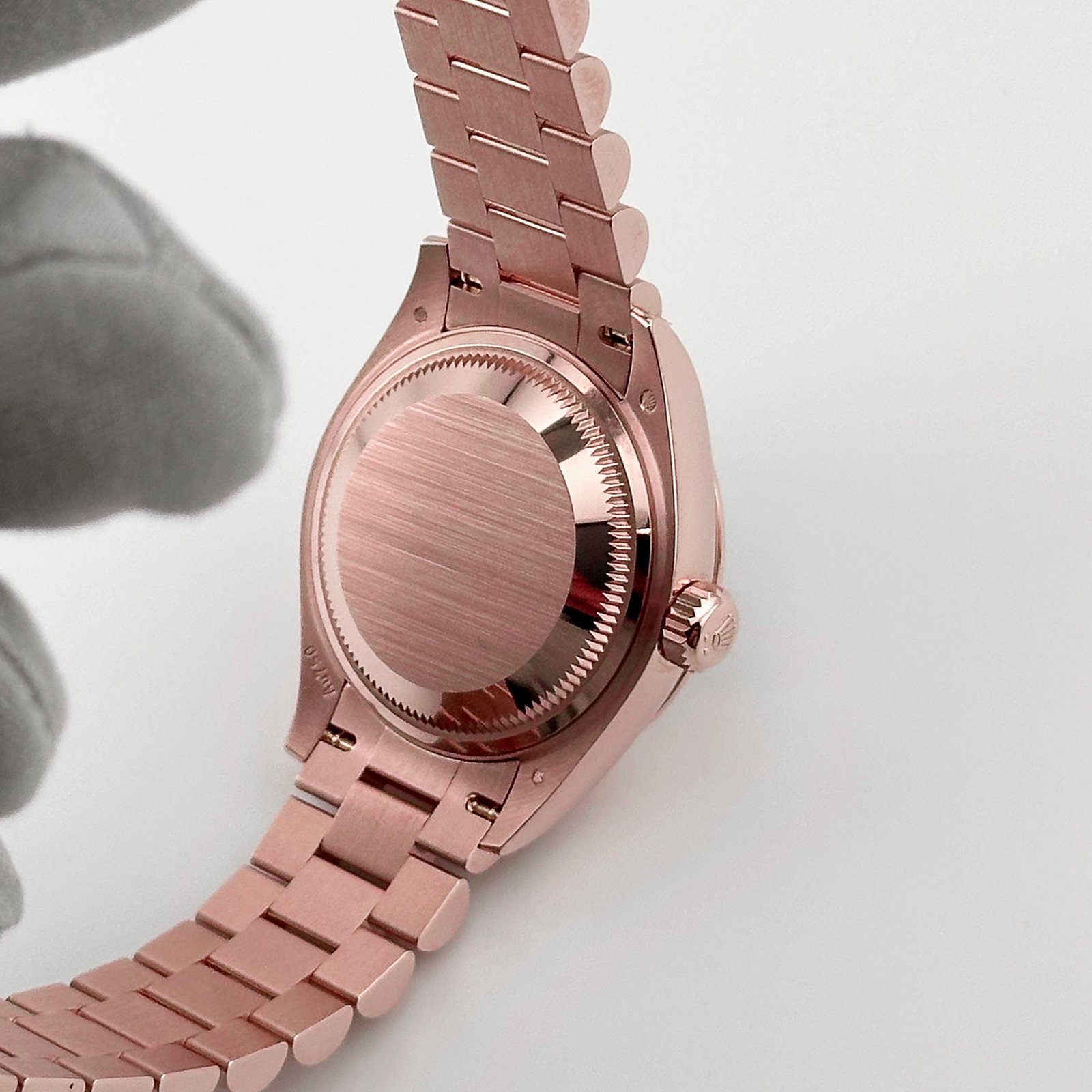 Rolex Datejust 28 279175 'Ladies' Rose Gold Olive Diamond Dial (2025) - Image 9
