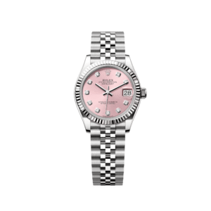 Rolex Datejust 31 278274 'Ladies' Stainless Steel Pink Diamond Dial Jubilee (2025)