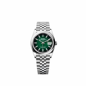 Rolex Datejust 36 126200 Stainless Steel Green Ombre Dial Jubilee (2026)