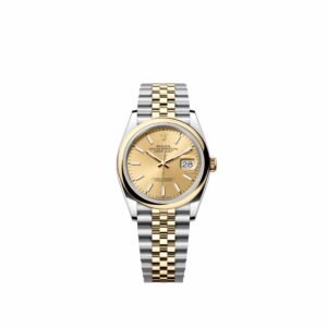 Rolex Datejust 36 126203 Yellow Gold Stainless Steel Champagne Dial Jubilee (2026)