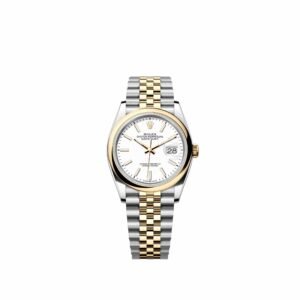Rolex Datejust 36 126203 Yellow Gold Stainless Steel White Dial Jubilee (2026)