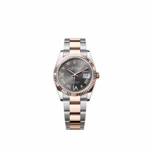 Rolex Datejust 36 126231 Rose Gold Stainless Steel Slate Diamond Roman Dial Oyster (2026)