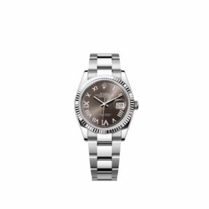 Rolex Datejust 36 126234 Stainless Steel Dark Grey Diamond Roman Dial Oyster (2026)