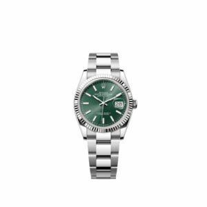 Rolex Datejust 36 126234 Stainless Steel Mint Green Dial Oyster (2026)