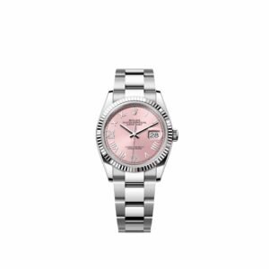 Rolex Datejust 36 126234 Stainless Steel Pink Diamond Roman Dial Oyster (2026)