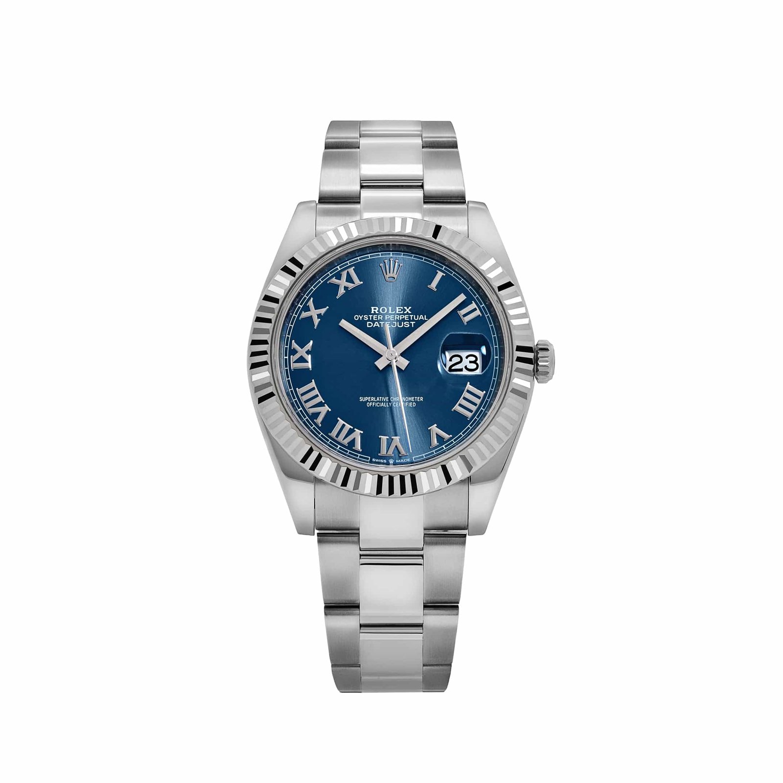 Rolex Datejust 41 126334 Stainless Steel Blue Roman Numerals Dial Oyster (2025)