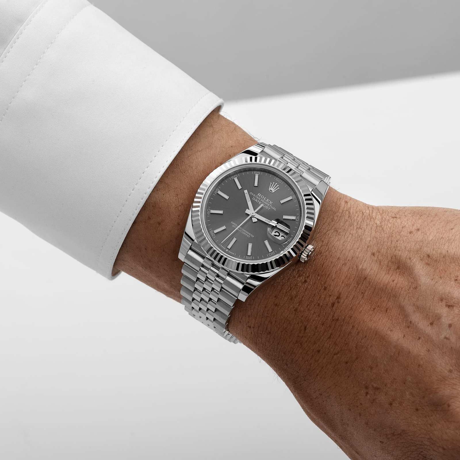 Rolex Datejust 41 126334 Stainless Steel Slate Dial Jubilee (2026) - Image 2