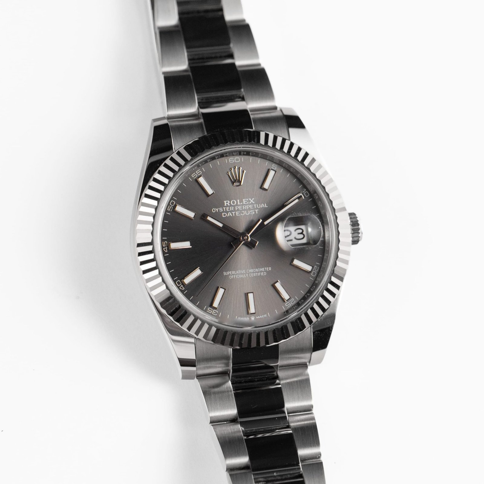 Rolex Datejust 41 126334 Stainless Steel Slate Dial Oyster (2026) - Image 5