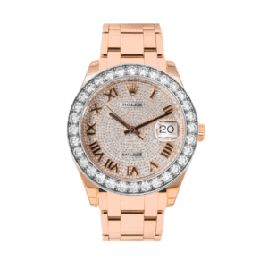 Rolex Datejust 39 Pearlmaster 86285 Diamond Paved