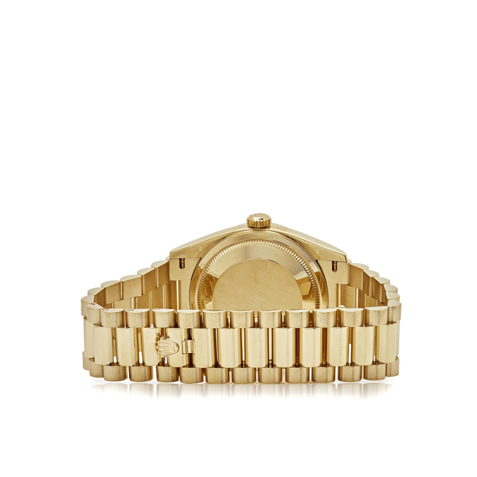 Rolex Day-Date 36 128238 Yellow Gold Diamond-Paved Rainbow Dial - Image 6