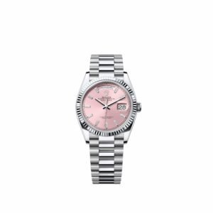 Rolex Day-Date 36 128236 Platinum Pink Diamond Dial President (2026)