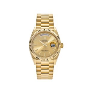 Rolex Day-Date 36 128238 Yellow Gold Champagne Dial