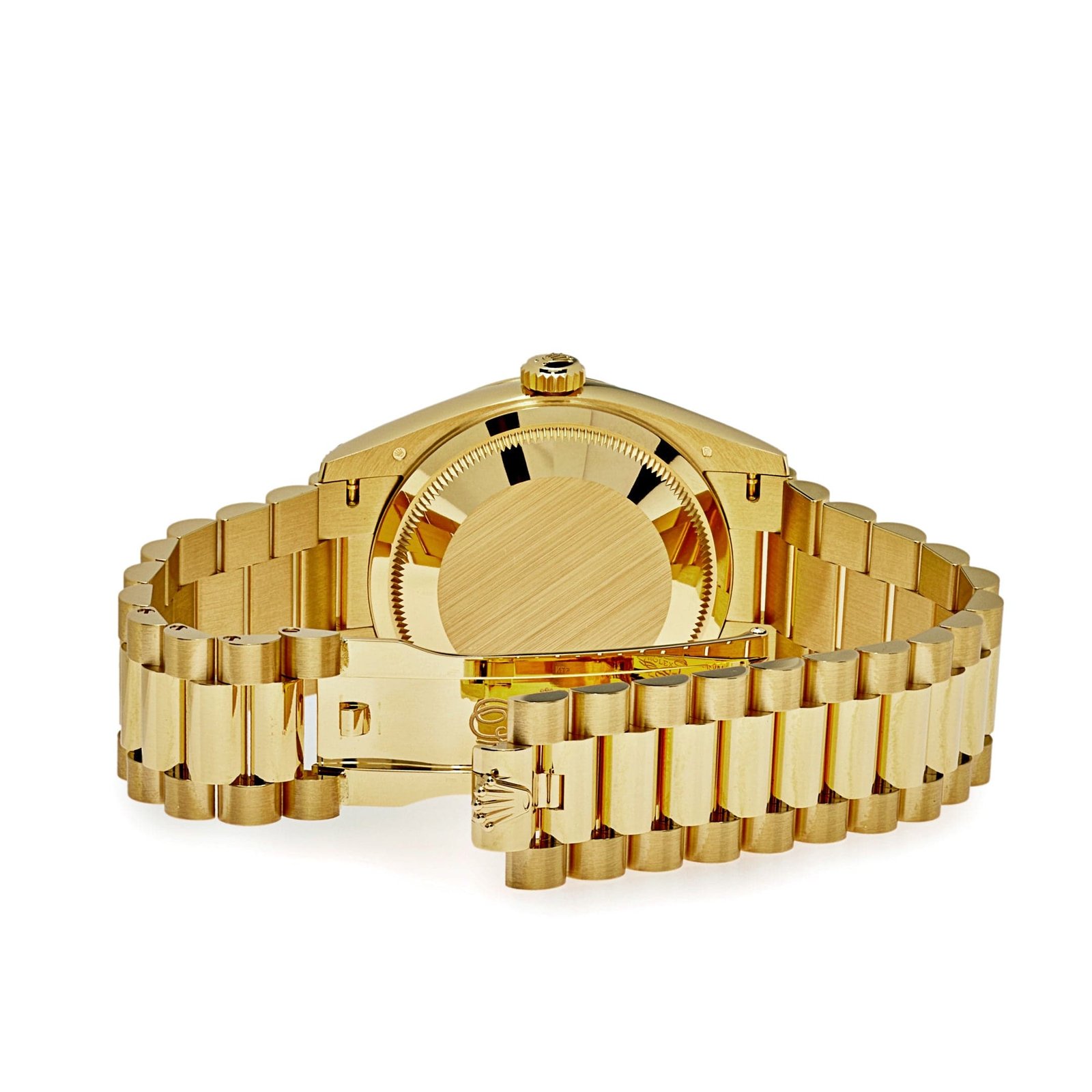 Rolex Day-Date 36 128238 Yellow Gold Green Malachite Roman Diamond Dial - Image 4