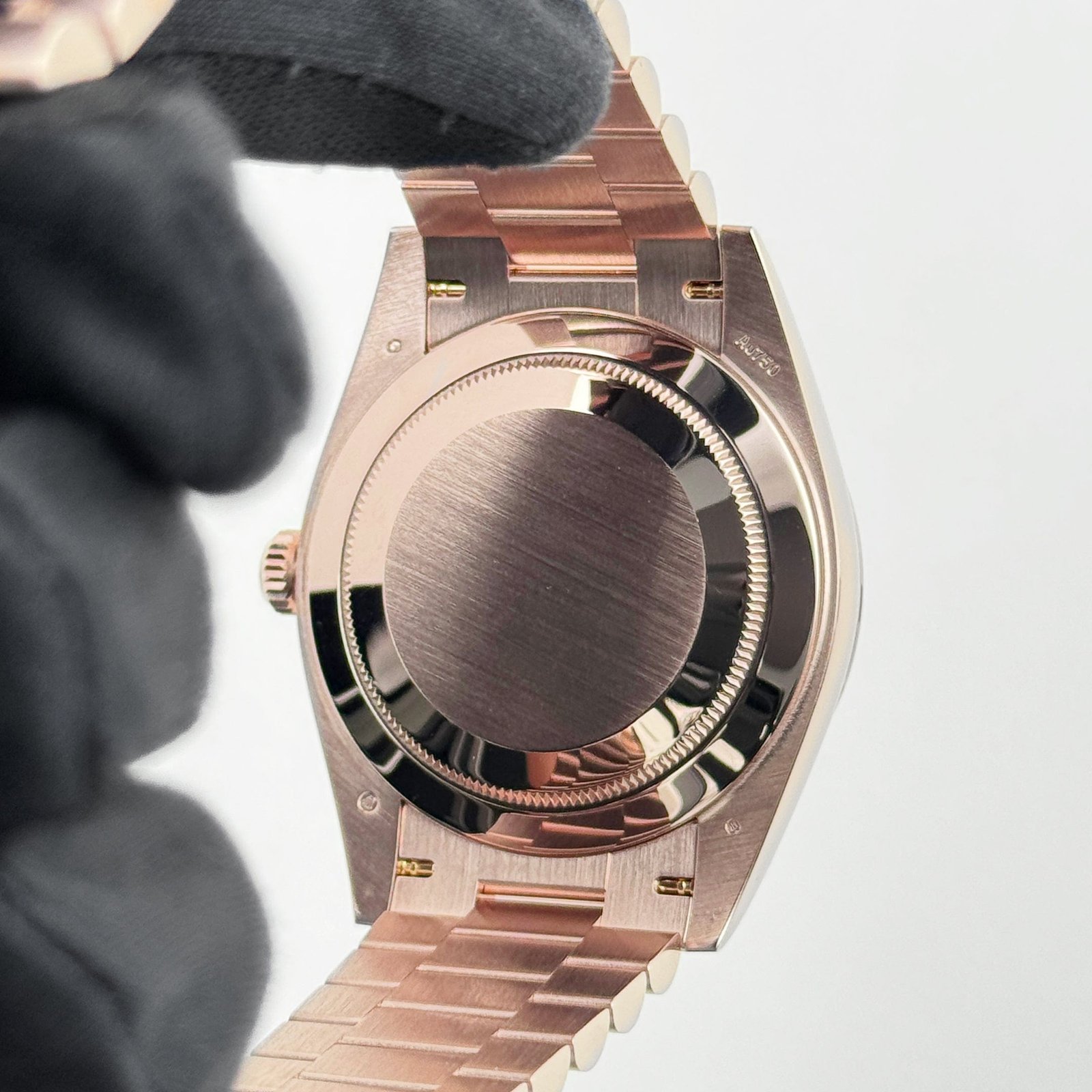 Rolex Day-Date 40 228235 Rose Gold Chocolate Roman Numerals Dial - Image 11