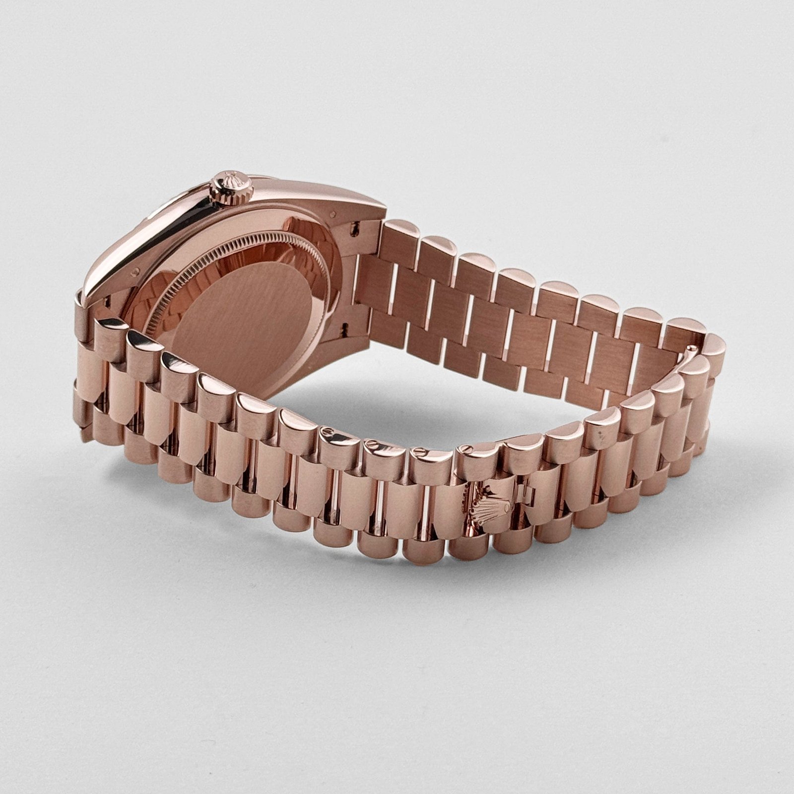 Rolex Day-Date 40 228235 Rose Gold Chocolate Roman Numerals Dial - Image 9