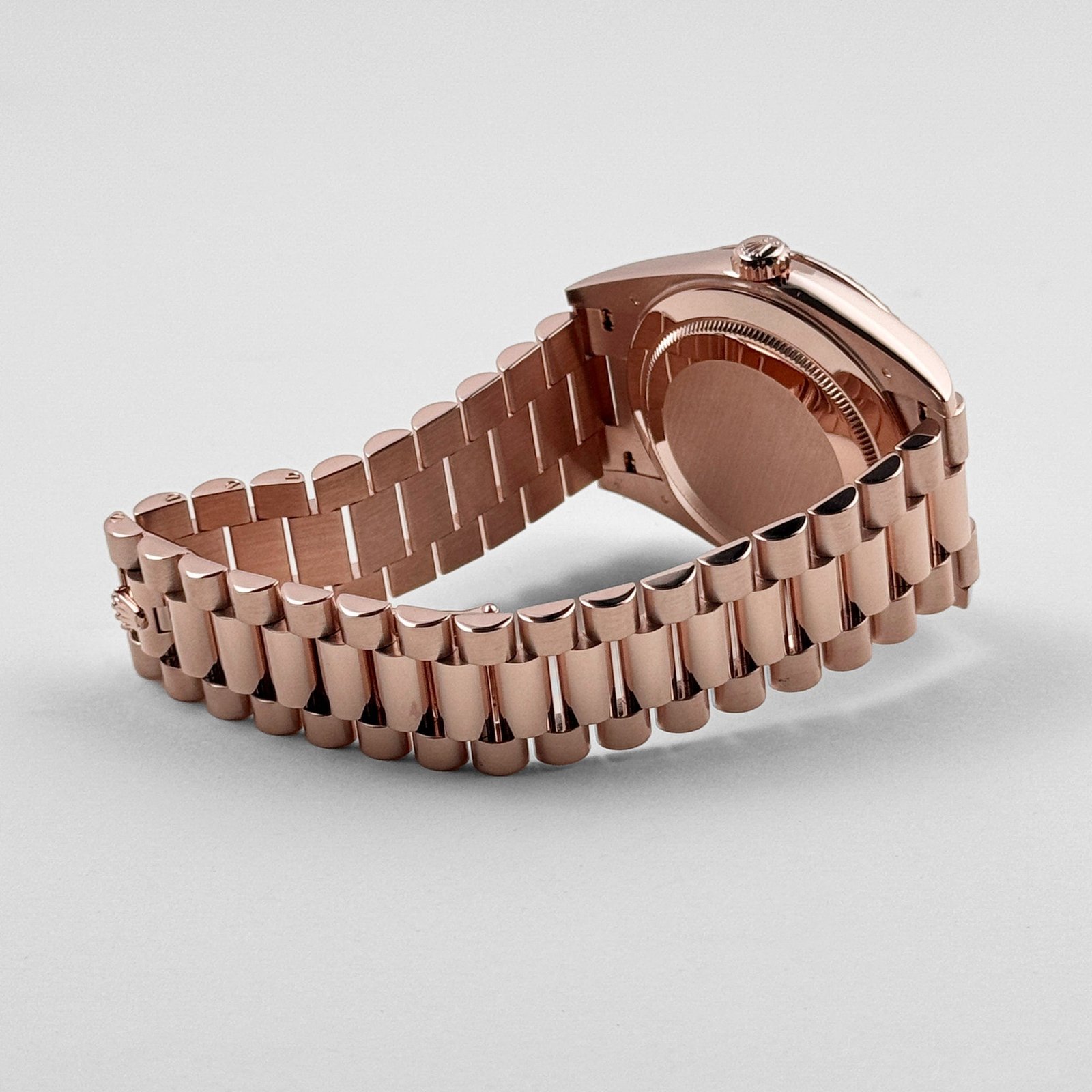 Rolex Day-Date 40 228235 Rose Gold Chocolate Roman Numerals Dial - Image 10