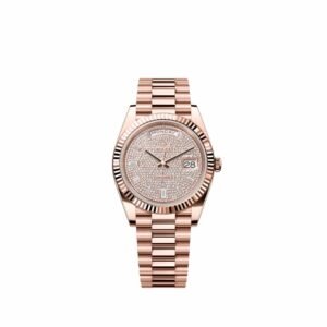 Rolex Day-Date 40 228235 Rose Gold Diamond-Paved Dial President (2026)